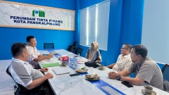 Perumda Air Minum Tirta Pinang Terima Kunjungan Kerja Sekretariat Dewan Pengawas Perumda Air Minum Tirta Bangka Tengah